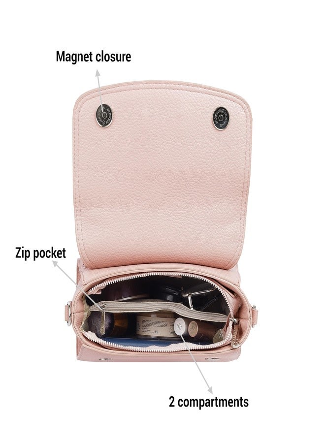 Mochi Women Peach Sling Bag (66-205) - Image 5